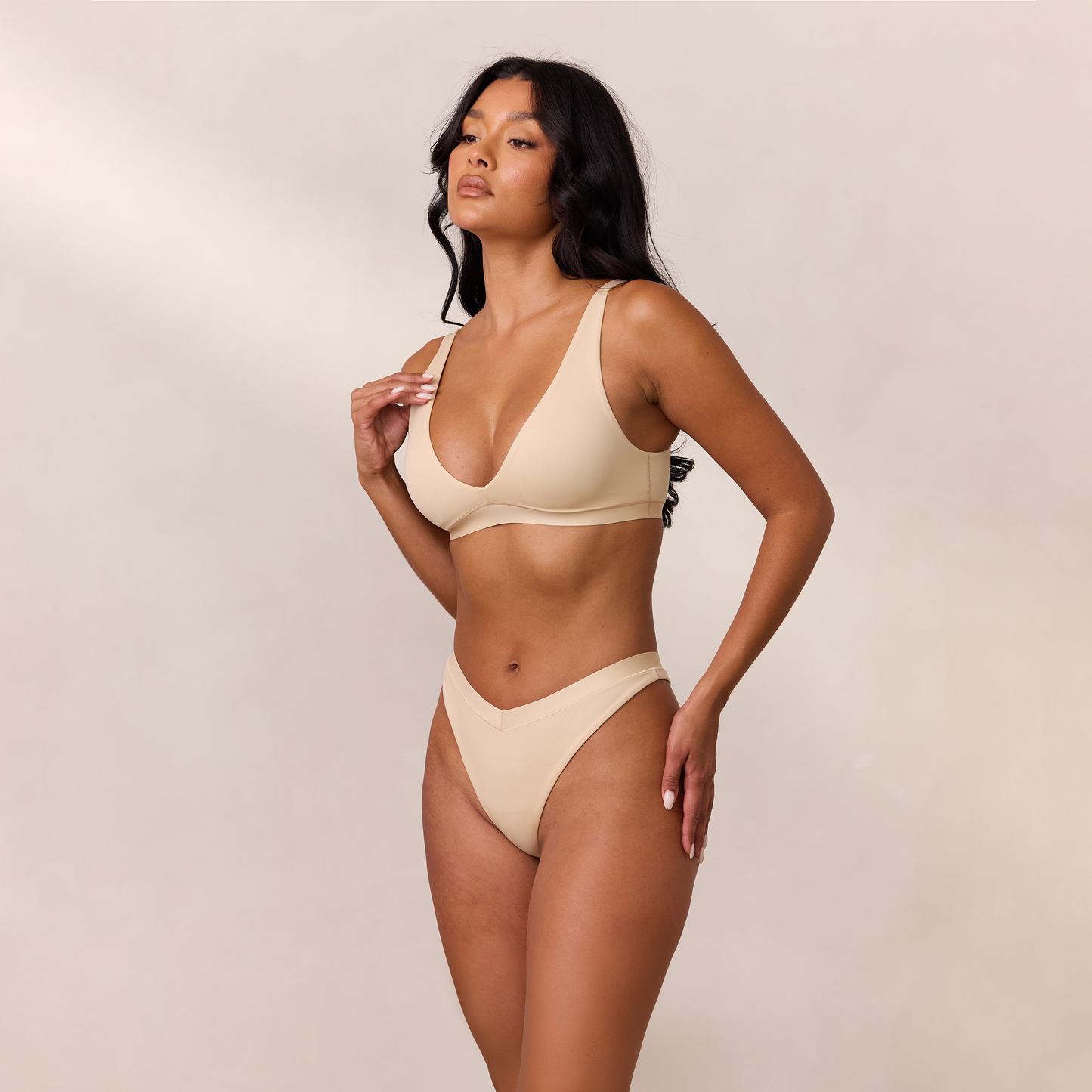 Everyday Comfort Triangle Bra - Vanilla