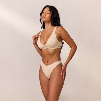 Everyday Comfort Triangle Bra - Vanilla