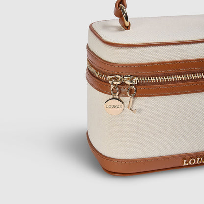 Arlowe Box Bag - Beige