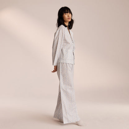 Cotton Pajama Pants - Blue