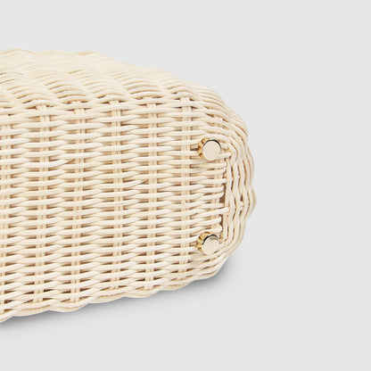 Arlowe Basket Bag - Cream