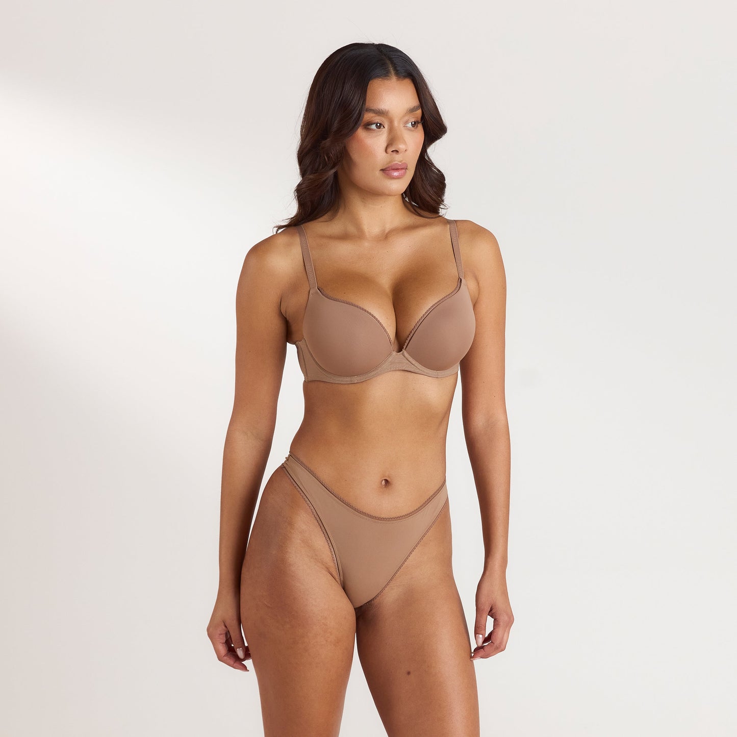 Comfort High Push-Up Bra - Hazel