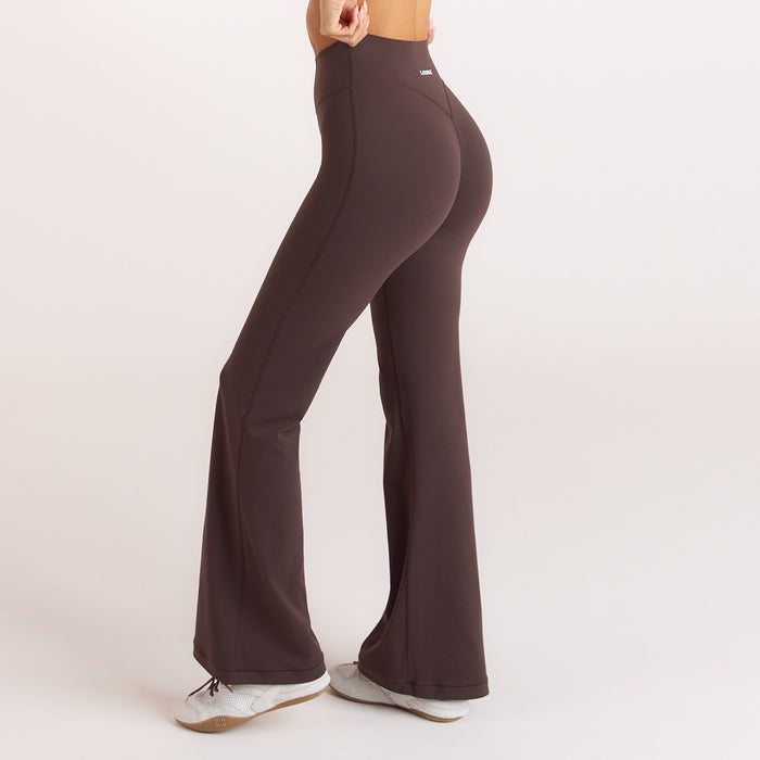 ContourSoft Flared Leggings - Dark Chocolate