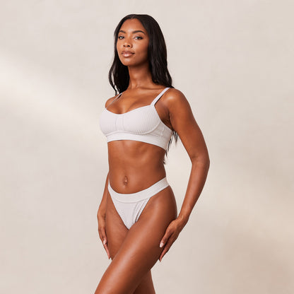 Bare Bra  - Gray