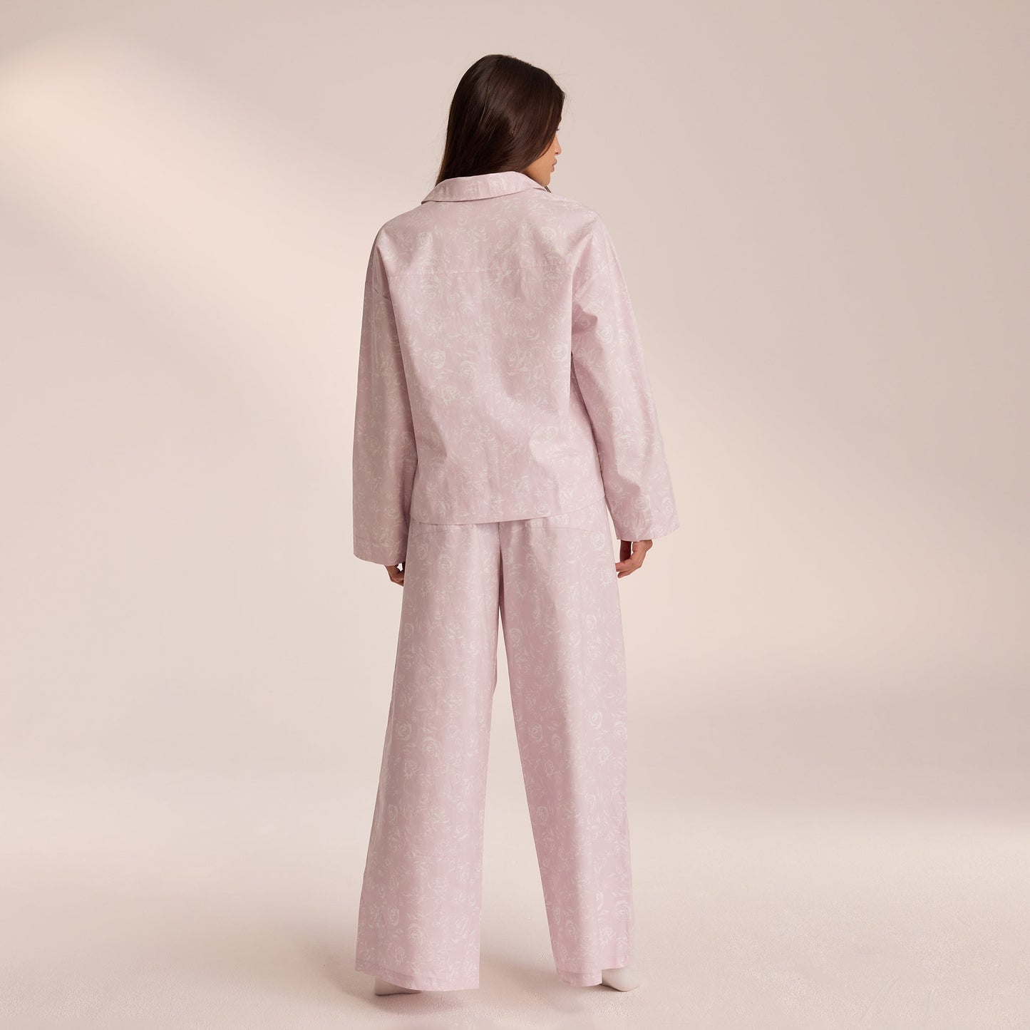 Cotton Pajama Pants - Lilac