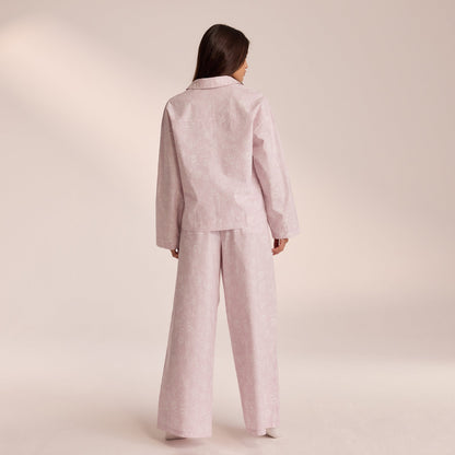 Cotton Pajama Pants - Lilac