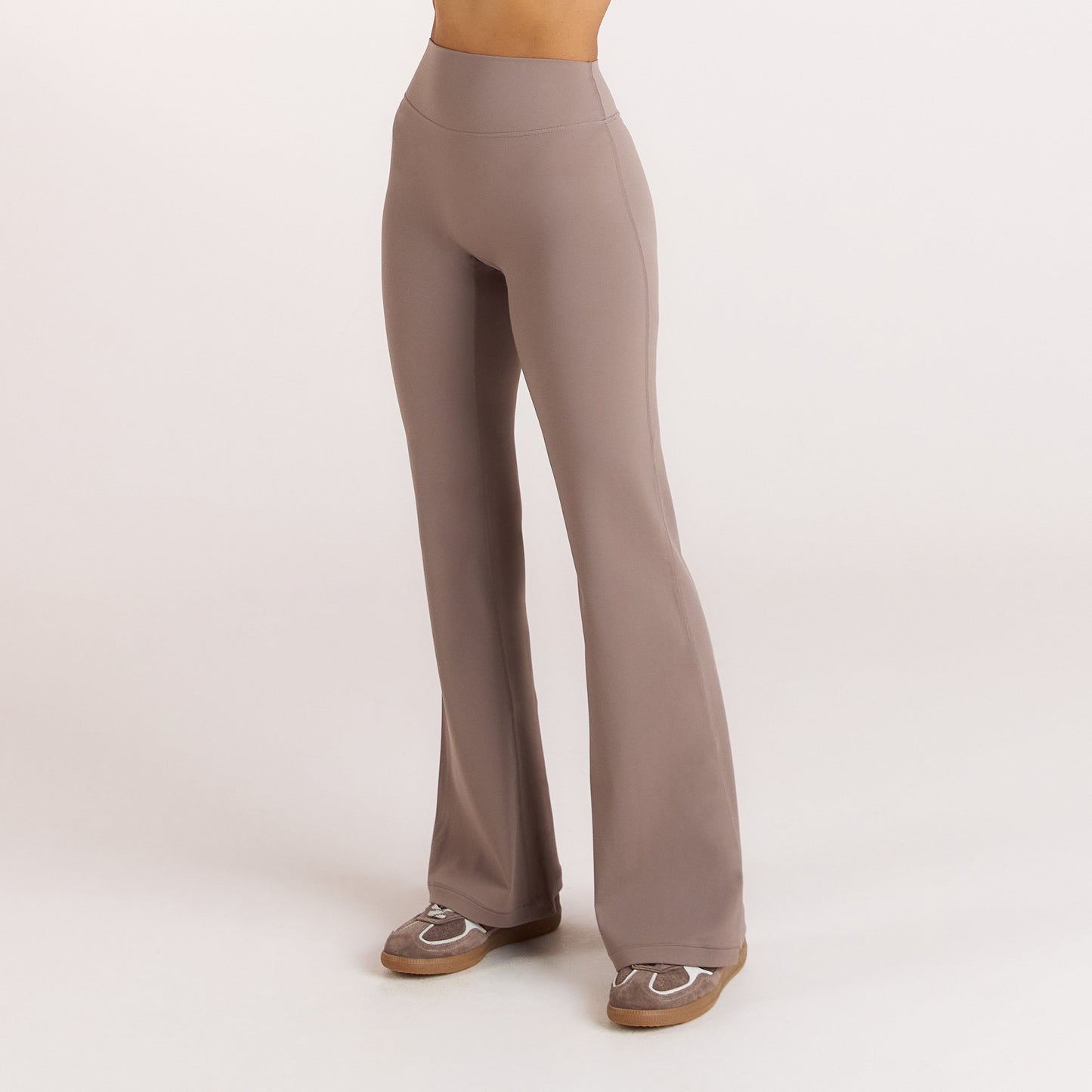 ContourSoft Flared Leggings - Mushroom