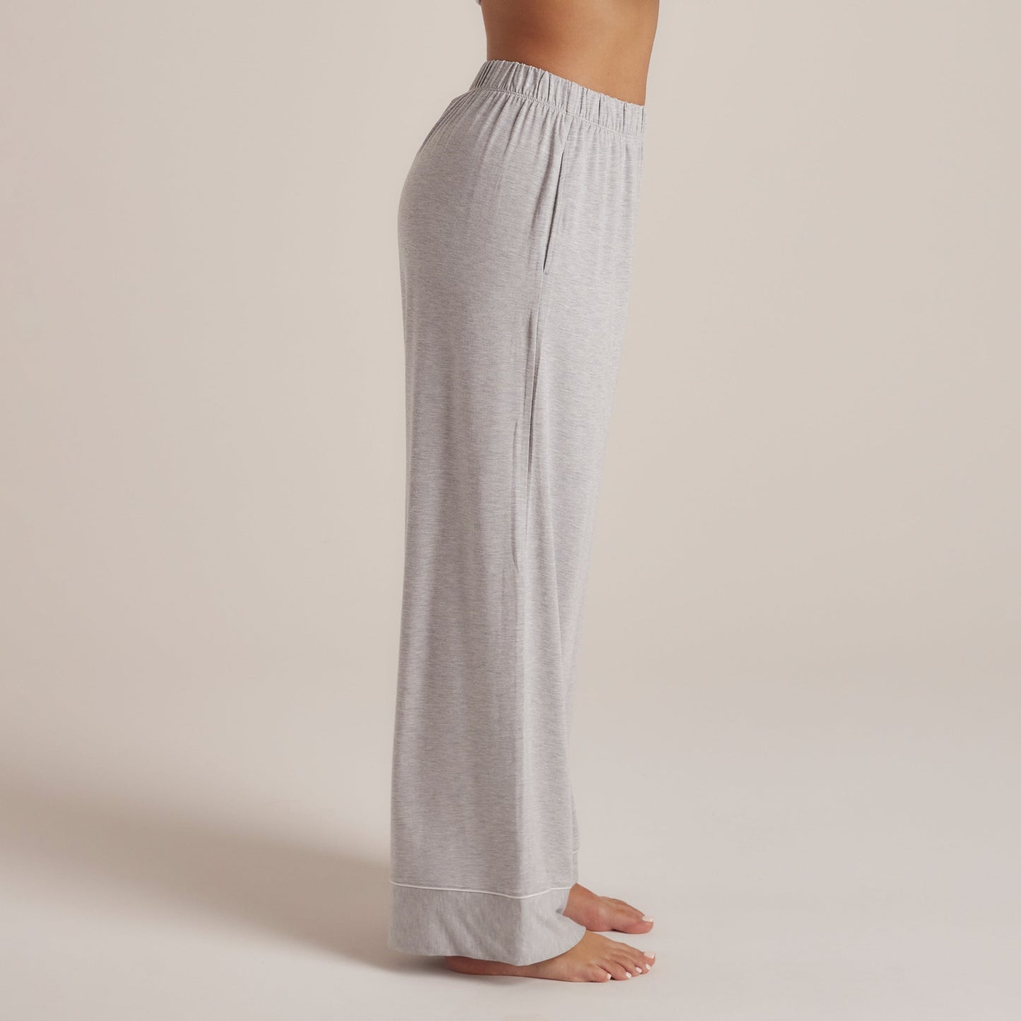 Modal Pajama Pants - Grey Marl