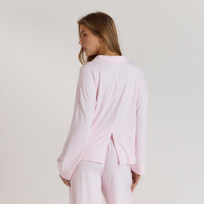Modal Pajama Shirt - Pink