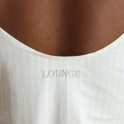 Bloom & Stripe Cami Pajama Top - Sage