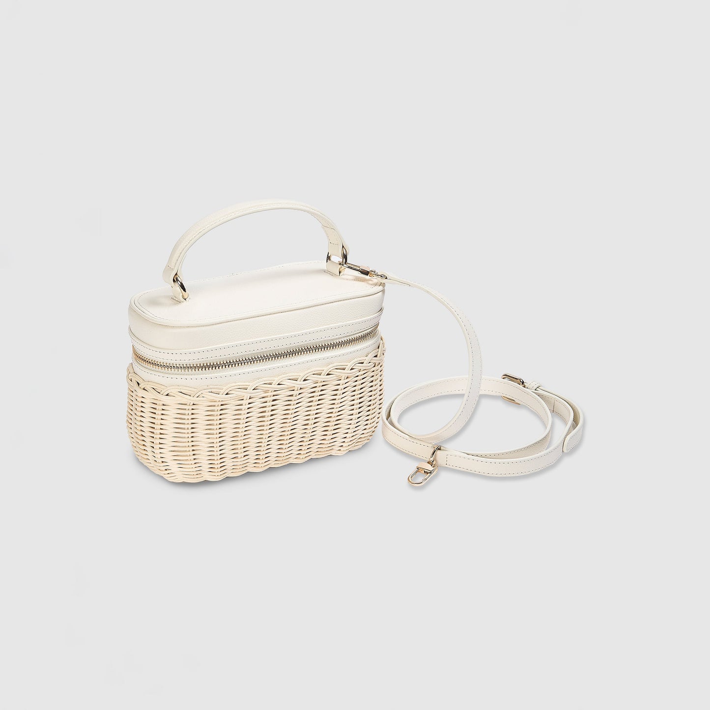 Arlowe Basket Bag - Cream
