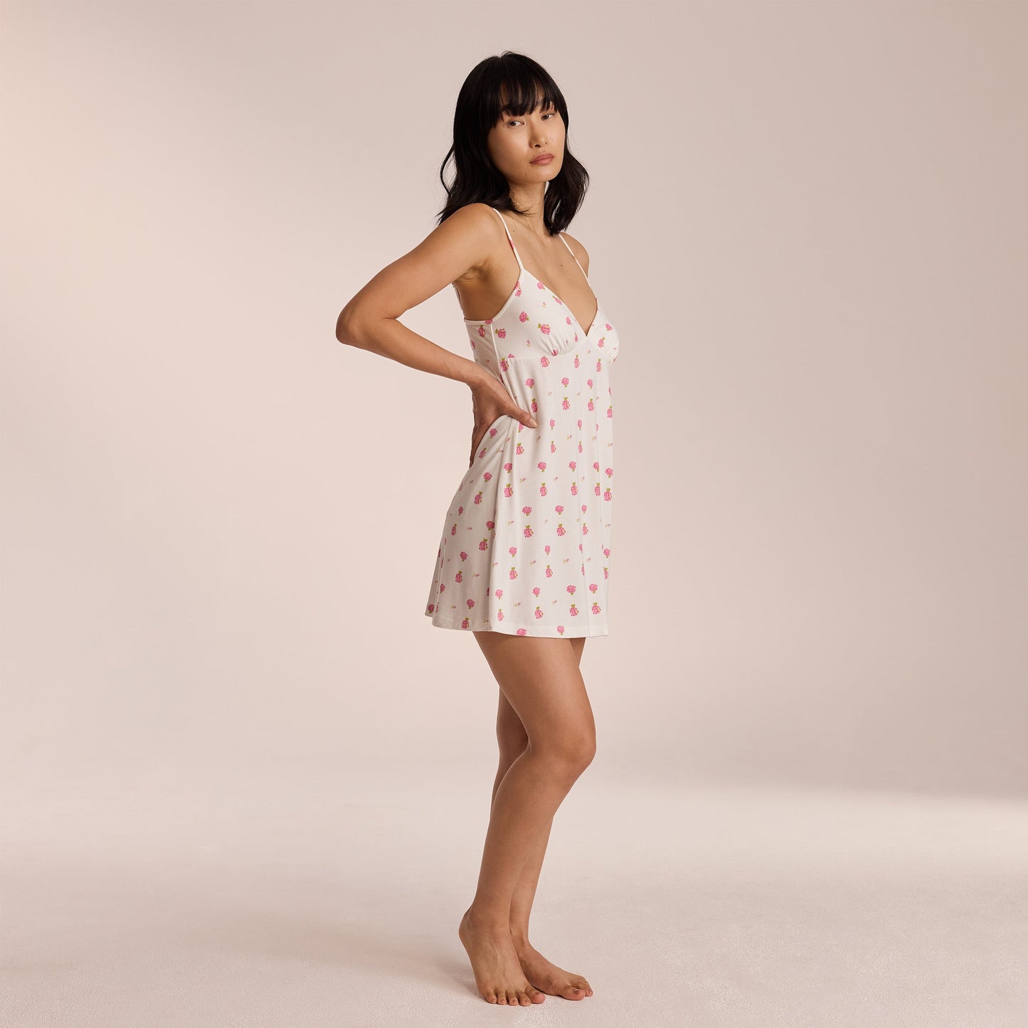 Modal Nightdress - White