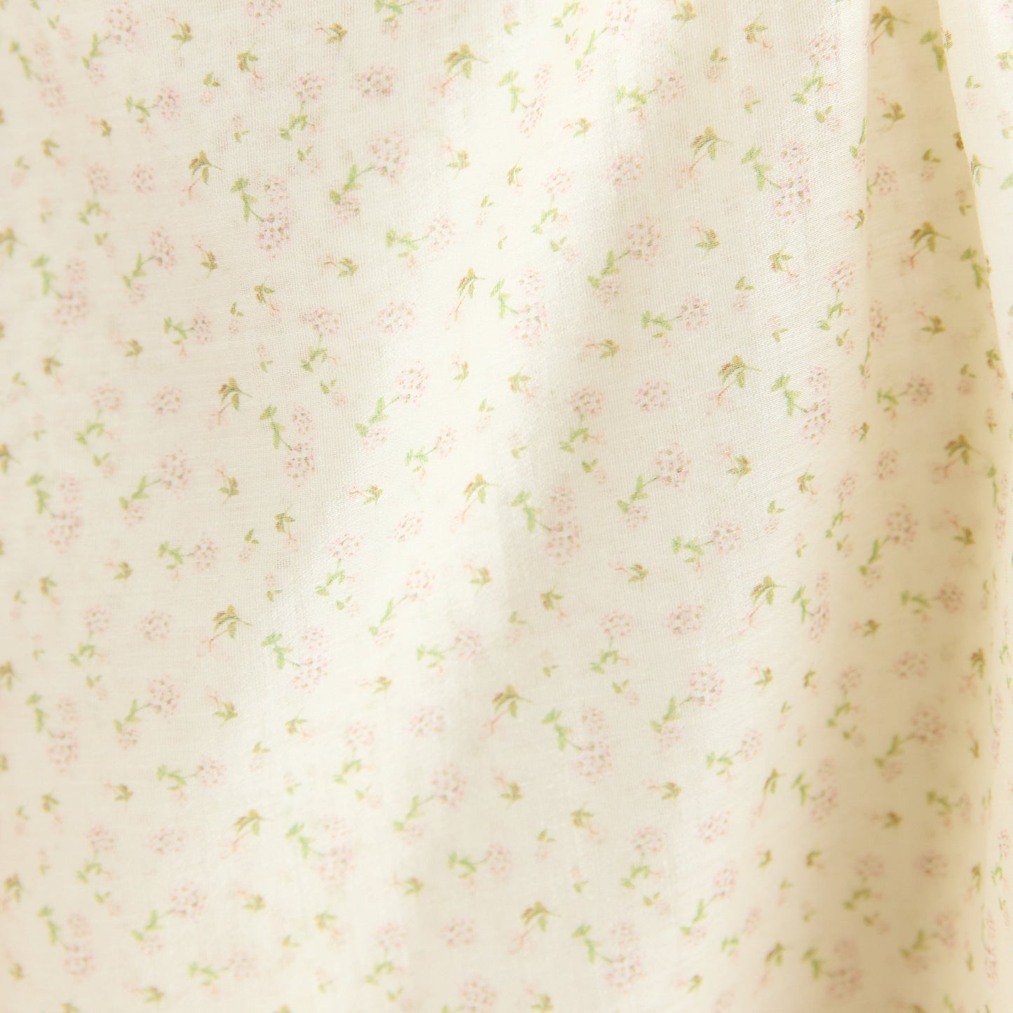 Wrap Detail Mini Dress - Cream Floral