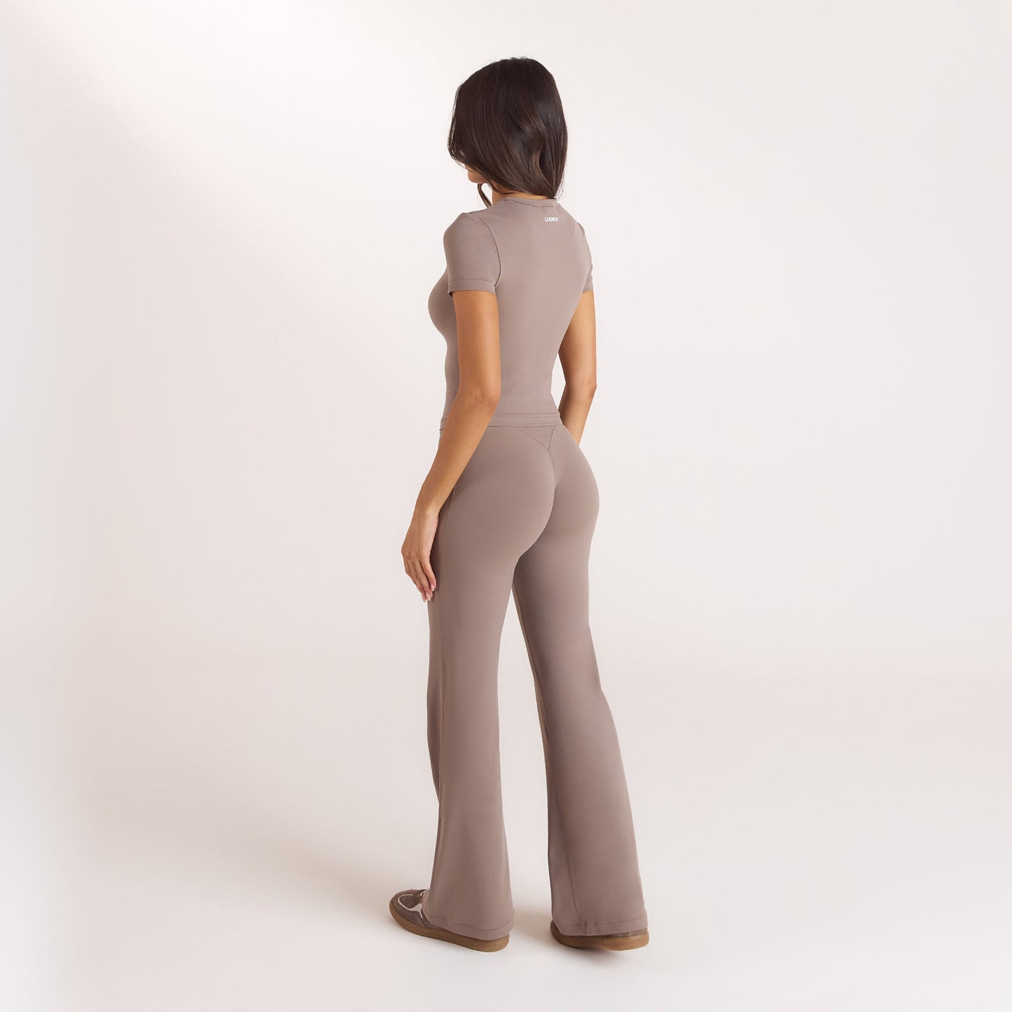ContourSoft Flared Leggings - Mushroom