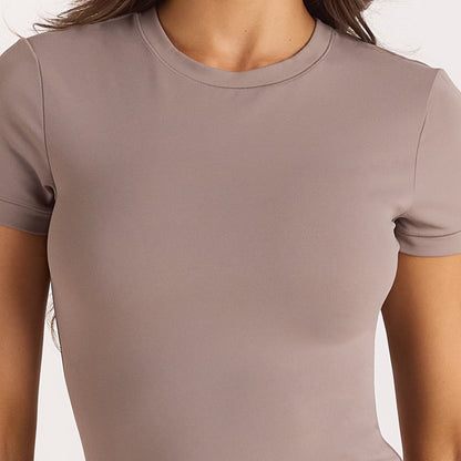 ContourSoft Short Sleeve T-Shirt - Mushroom