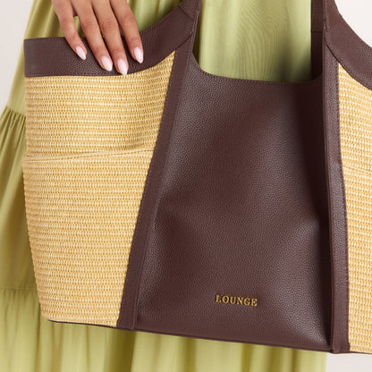 Romy Tote Bag - Chocolate