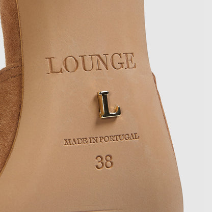Annabelle Kitten Heels - Tan