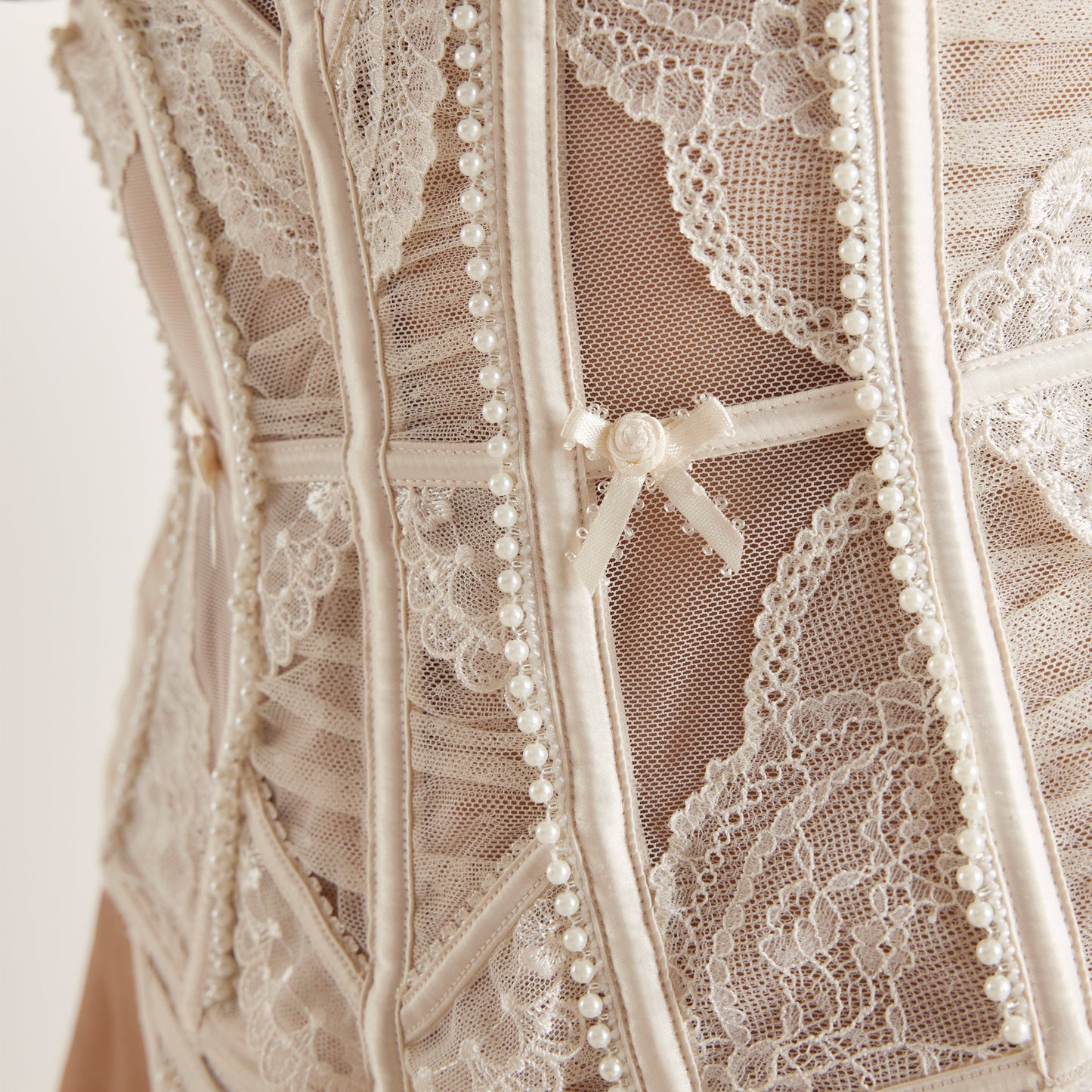 Christina Intimates Corset (Set) - Ivory