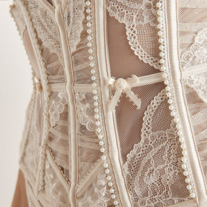 Christina Intimates Corset (Set) - Ivory