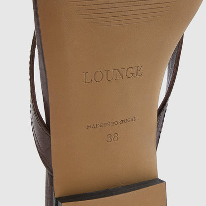 Brielle Flip Flops - Chocolate