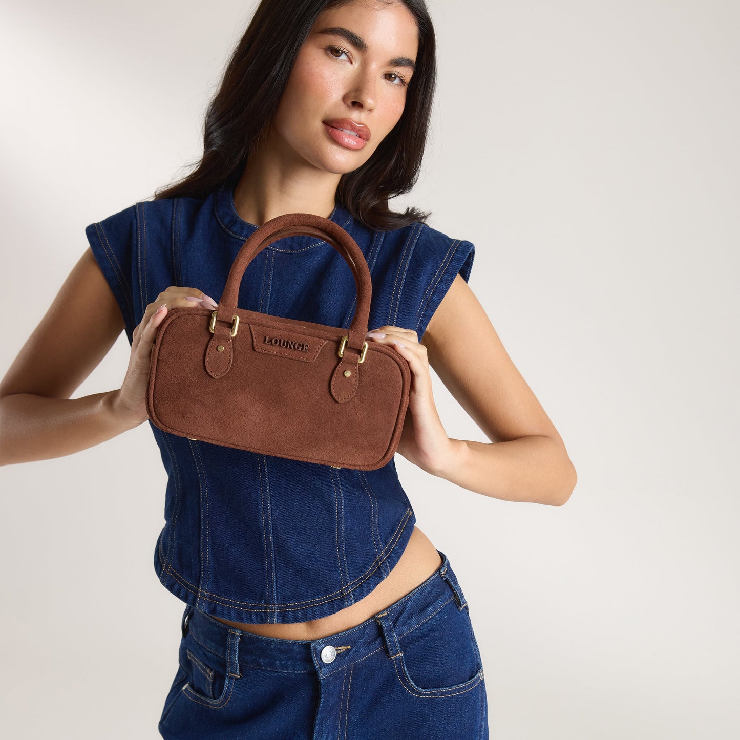 Annika Bowling Bag - Brown