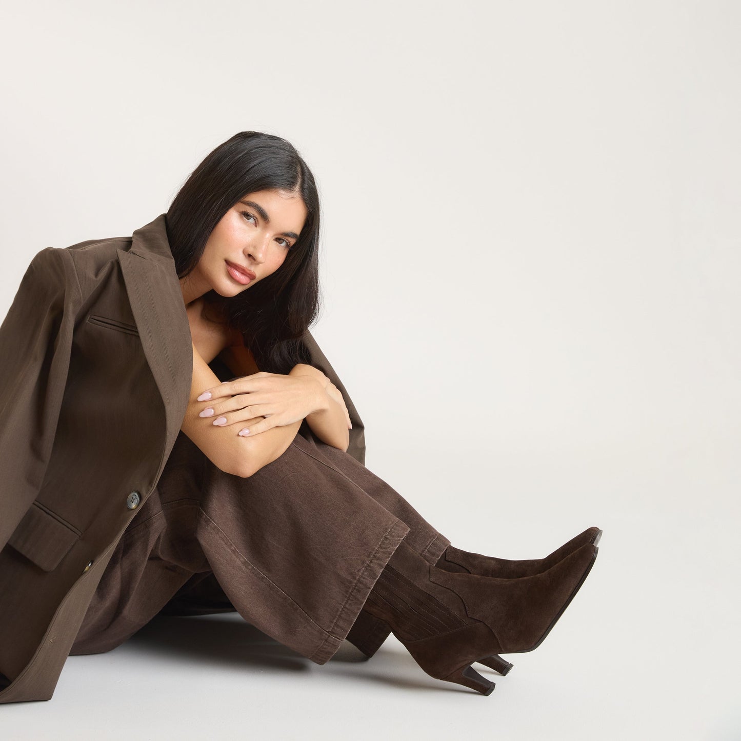 Heather Ankle Boots - Chocolate