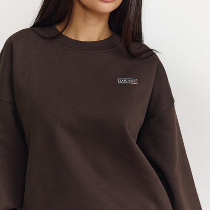 Oversized Sweater - Dark Chocolate