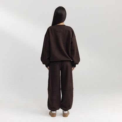 Oversized Sweater - Dark Chocolate