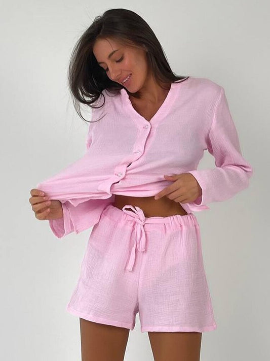 Cotton Women's Nightwear 2 Piece Sets