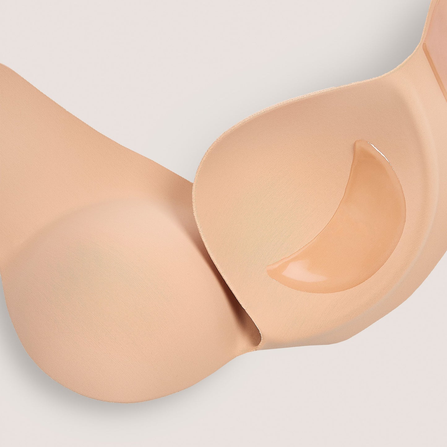 Stick-On Push-Up Bra - Sand